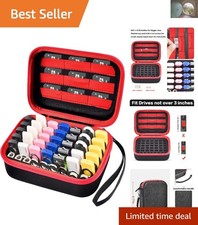 Sophisticated Red USB Flash Drive Case with Heavy-Duty Protection – Perfect Gift