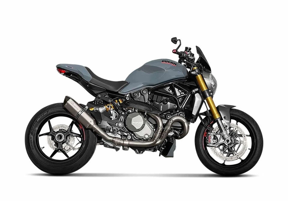 Escape para DUCATI MONSTER 1200/S/R 2014 - GRmoto titanio carbono 2020 Foto 2 de 3