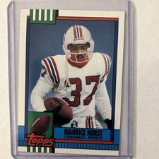 1990 Maurice Hurst Topps Football Card #429