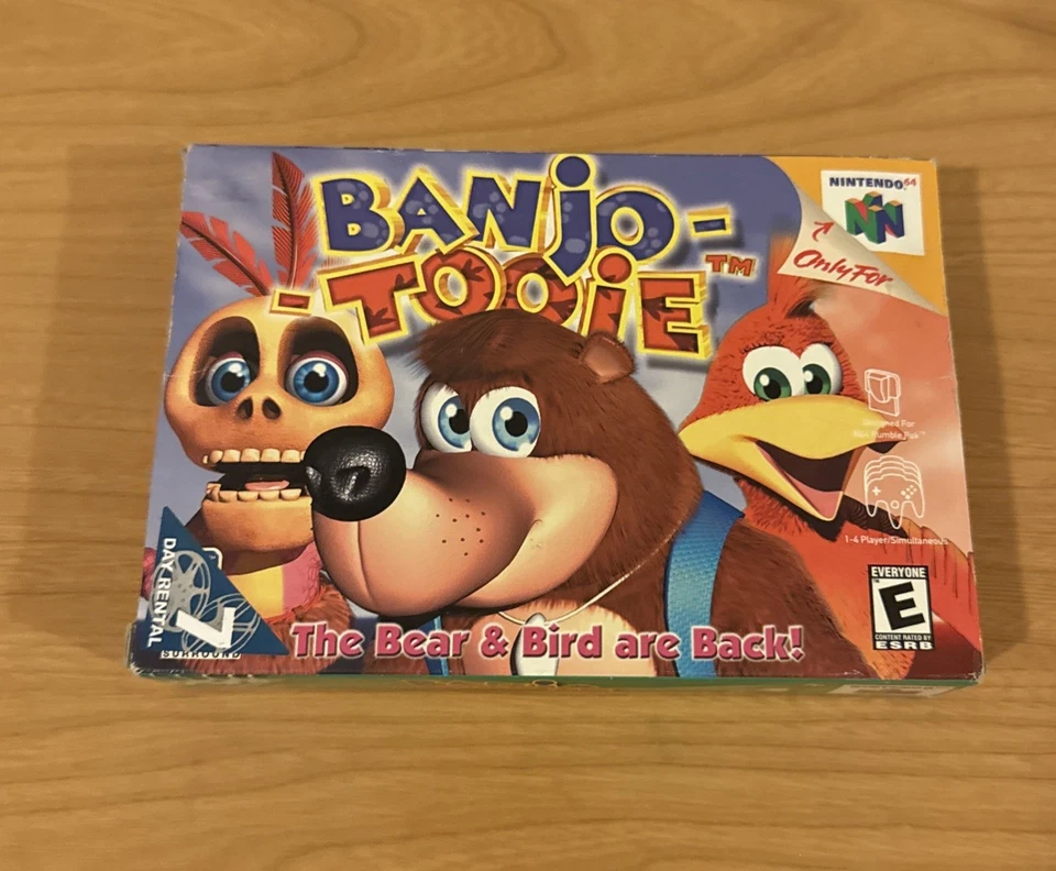 Nintendo 64 Banjo-Tooie Box And Cartridge Authentic Tested Video Game Works Fine - Image 2 of 4