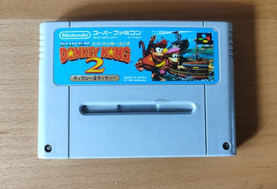 Nintendo Super Famicom (SNES) Donkey Kong 2