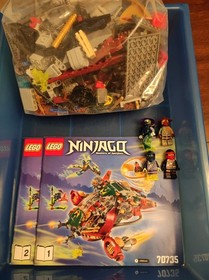 LEGO Ninjago Ronin R.E.X. (70735) 100% Complete with Manuals and minifigs