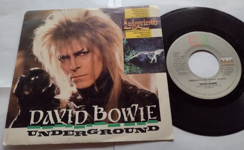 CANADA!!!  NM- DAVID BOWIE Underground PS 1986 EMI 45