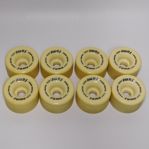 Sure-Grip Fame Artistic Roller Skate Wheels Roller Skating Wheels Full Set of 8