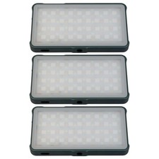 Lot of 3 Digipower Spectrum 96 LED Video Light For Camera Phone LIGHTS ONLY