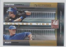 2008 Donruss Elite Extra Edition Gold 94/100 Scott Green Sawyer Carroll 0c2