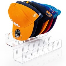 Hat Stand for Baseball Caps Display and Organizer - 2 Pack, No Install Acryli...