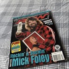 MARCH 2004 WWE RAW Mick Foley Cover The Rock Wwf AEW W Poster And Catalog — photo 1
