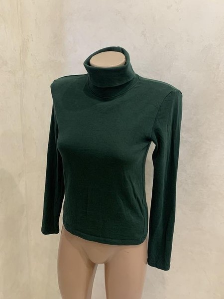 Women ZARA Turtleneck Green 38 / M / 46