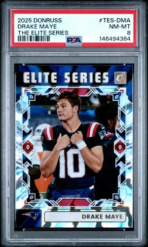 2025 PANINI DONRUSS THE ELITE SERIES #TES-DMA DRAKE MAYE PSA 8
