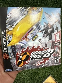 Crazy Taxi 2 (Sega Dreamcast, 2001) Complete With Manual CIB