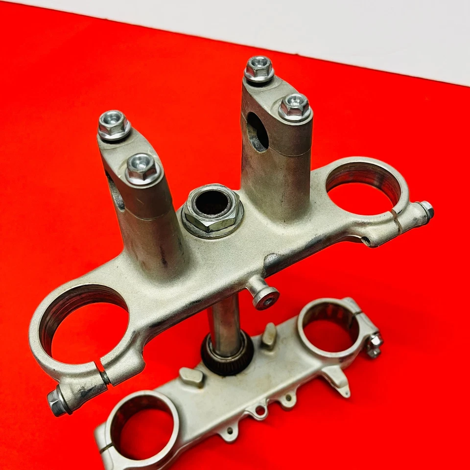 CR85 Triple Abrazaderas Árboles Completo Original OEM HONDA CR 85 R RB (2003-2008) Foto 4 de 4