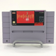 Final Fantasy II SNES Game Cartridge (Super Nintendo, 1991) Authentic Tested