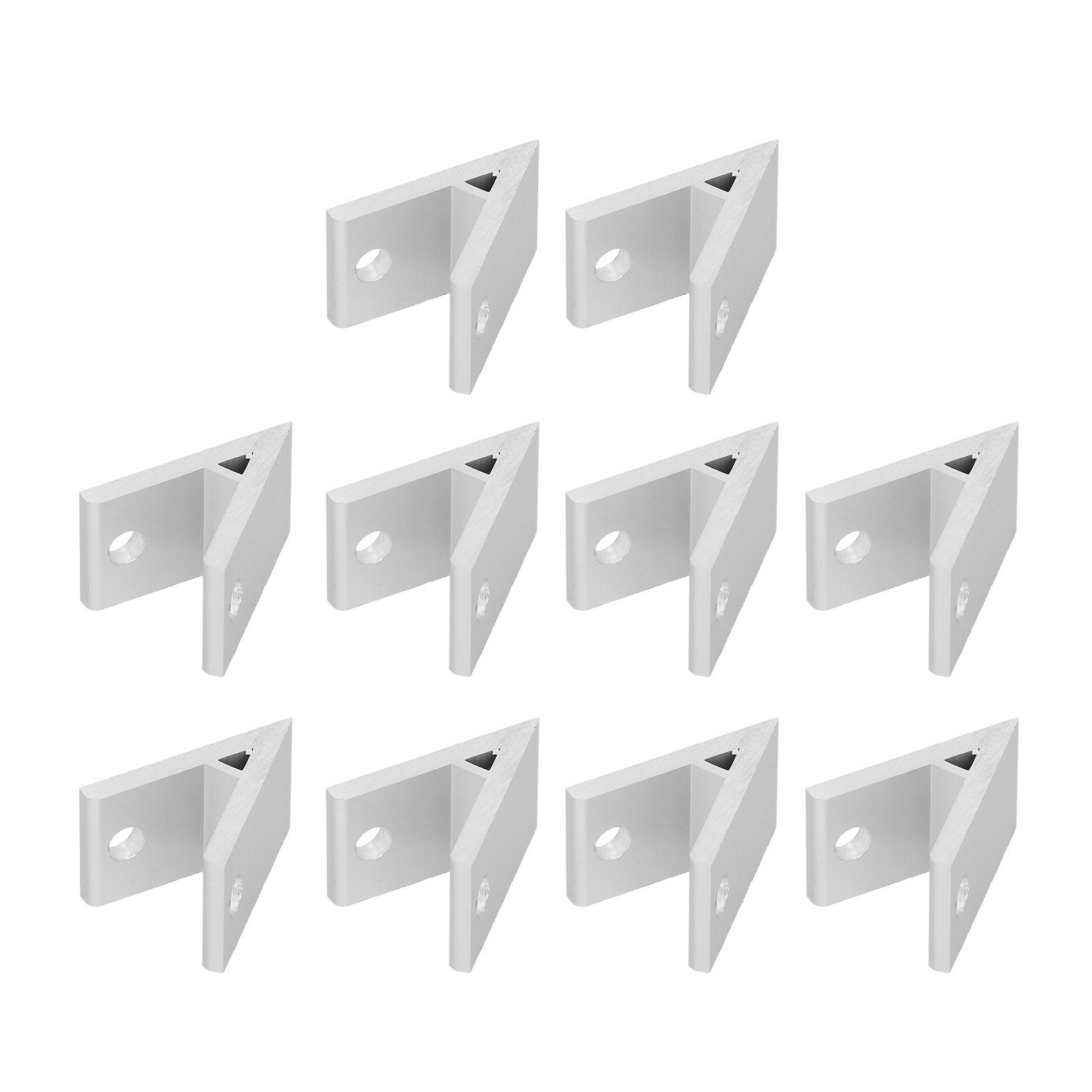 10Pcs Aluminium Angle Corner Industrial Profile Connector Accessories 2030404☜