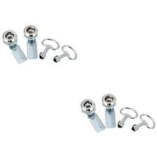 2 PCS Distribution Box Lock Cabinet Keyed Cabinets Locks with Keys