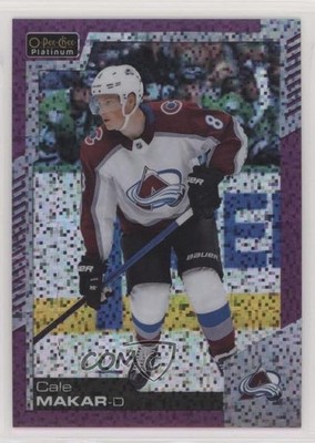 2020-21 O-Pee-Chee Platinum Violet Pixels 304/399 Cale Makar #140 06kq