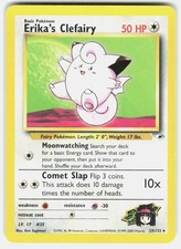 ERIKA'S CLEFAIRY 25/132 RARE GYM HEROES POKEMON UNLIMITED LP on eBay