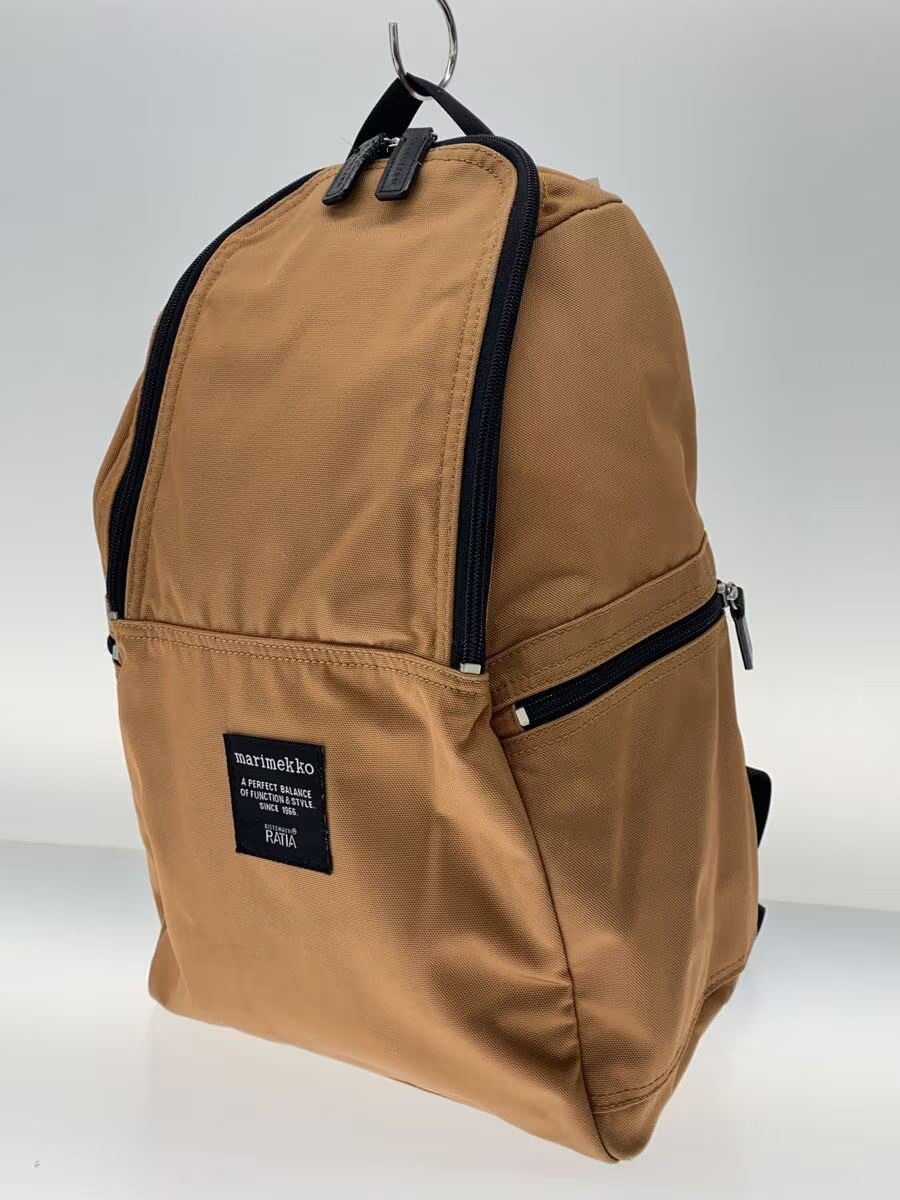 marimekko Backpack Polyester BRW Solid 048927 - image 2