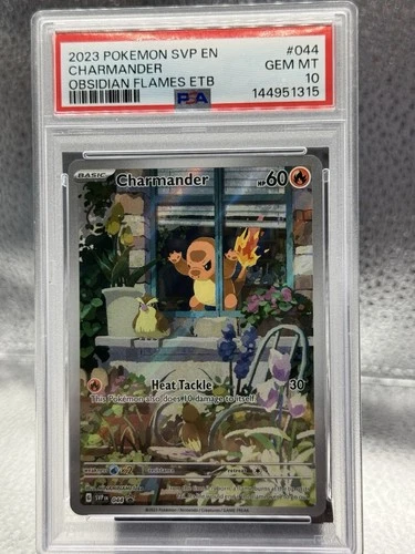 2023 Pokemon SVP EN Charmander Obsidian Flames Promo Psa 10