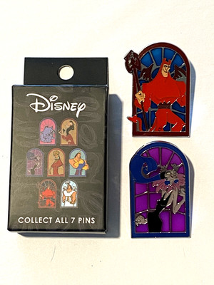 Disney The Emperor`s New Groove Character Stained Glass Mystery pin. You Choose.