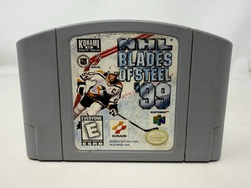 NHL Blades of Steel '99 (Nintendo 64 N64, 1999) tested works