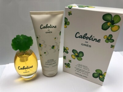 Cabotine by Gres 2pc Set 3.4 oz/100 ml Eau de Toilette Spray Women, As Imaged