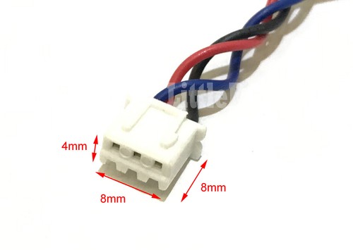 3Pin XH JST 10cm Kabel für Heng Long 1/16 2,4Ghz R/C Tank Empfänger Platine x 10 - Bild 3 von 5