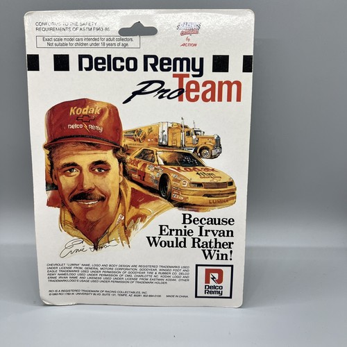 Action #4 Ernie Irvan Kodak Delco-Remy Motorsports 1/64 1993 Pro Team Diecast - Picture 4 of 6