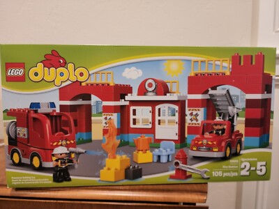 LEGO Duplo Fire Station (10593) NEW! SEALED! 673419232586