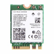 Wireless Card Intel 8265AC Dual Band 802.11ac NGFF 867Mbps WiFi + Bluetooth 4.2 