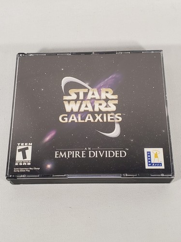 Swg Disc Star Wars Galaxies: An Empire Divided 3-Disc PC CD-ROM Game 2003 Great ...