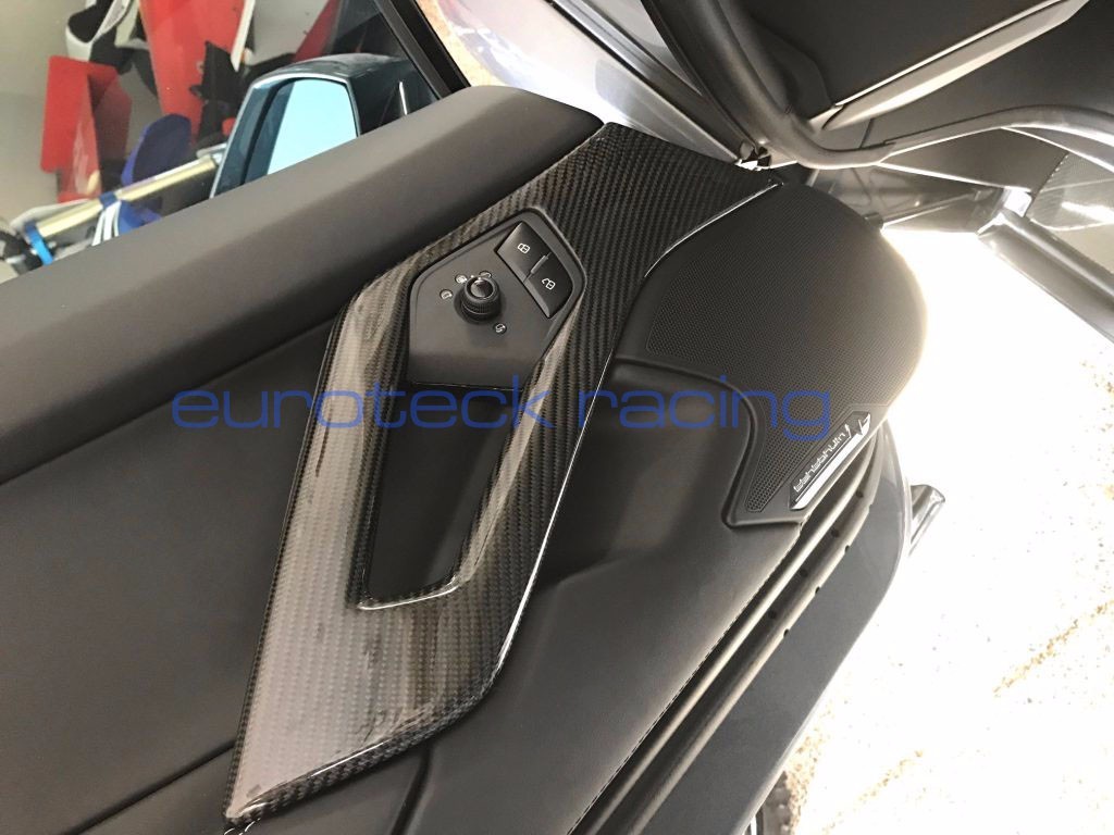 Aventador Carbon Fiber Door Handle Grabs / Pulls interior trim USA! eBay