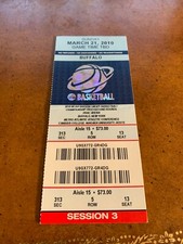 2010 NCAA Tournament West Regionals Full Basketball Ticket Syracuse v Gonzaga 