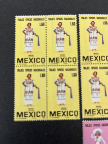 MÉXICO 1981 - TRAJES NACIONALES - JUEGO DE 6 Bloques - COMO NUEVO/NH - Imagen 2 de 8