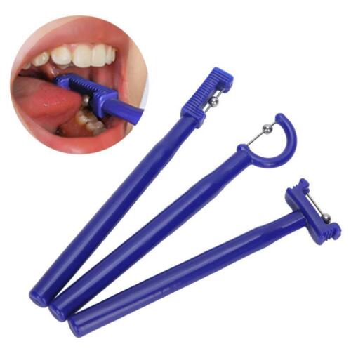 Zungenspitze Übungswerkzeug orales Muskeltraining Set 3-teiliges Lift Lateralisierung - Bild 1 von 12