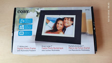 Coby 7" Wide Screen Digital Photo Frame DP702