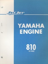 1971 YAMAHA SNO JET ENGINE 810 SL 338 B PARTS MANUAL 670