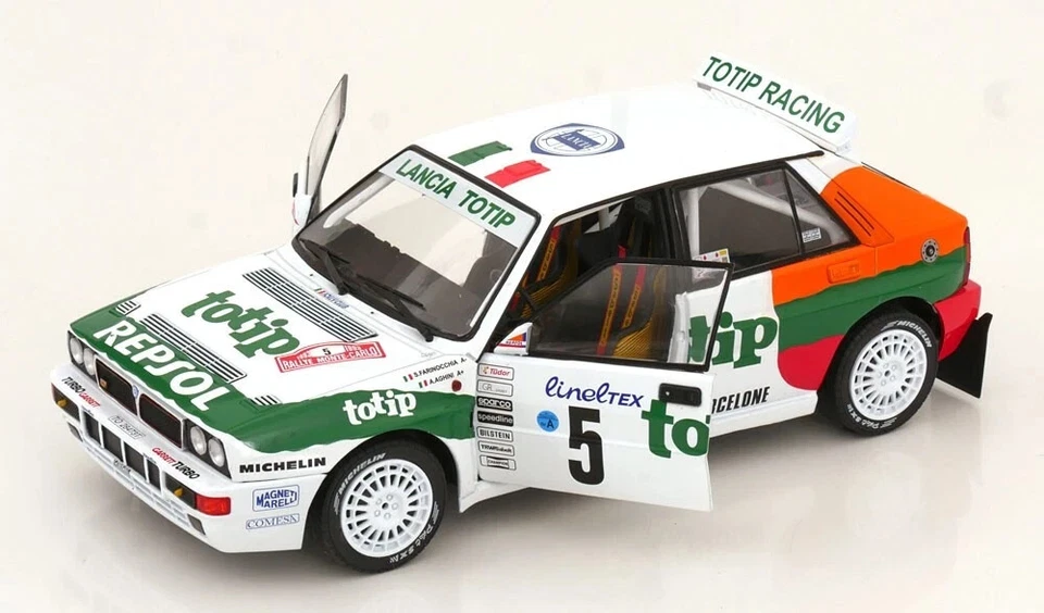 SOLIDO 1:18 AUTO LANCIA DELTA HF INTEGRALE #5 MONTECARLO RALLY  1993    S1807806 - Immagine 3 di 4