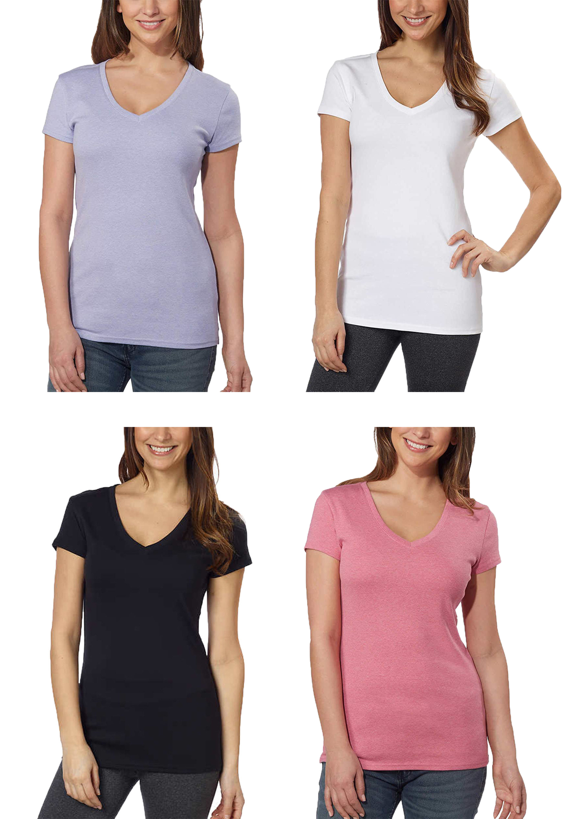 Kirkland Signature Womens VNeck Tee eBay