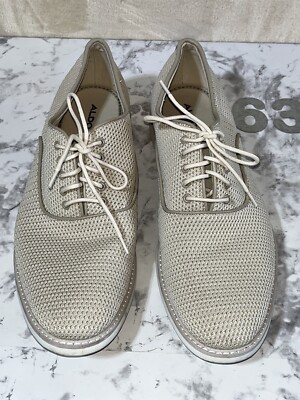 Aldo Men's Perforated Casual Oxford Formal Lace up Dress Shoe