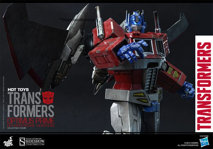 TRANSFORMERS - Optimus Prime Starscream Version Action Figure 12" Hot Toys - Immagine 4 di 4