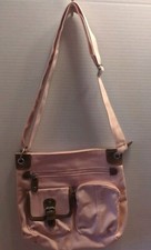 Canvas Crossbody Shoulder Bag W/ Multiple Pockets