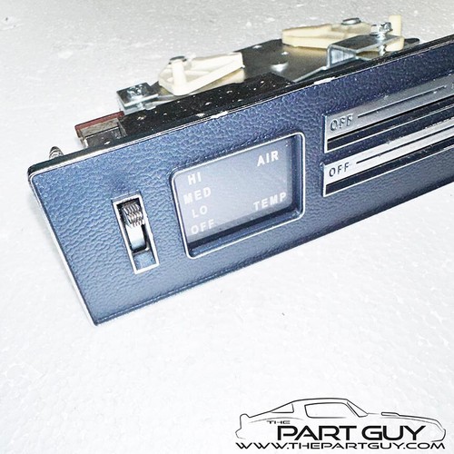 REBUILT 66-67 GTO LeMans HEATER CONTROL (BLUE) Non-AC Heat Tempest 1967 1966 - Foto 9 di 11