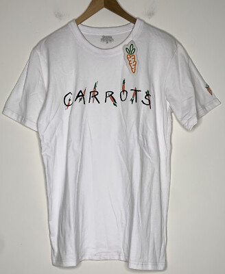 Anwar Carrots x DeerDana Logo White Tee Small [2018 DEADSTOCK]