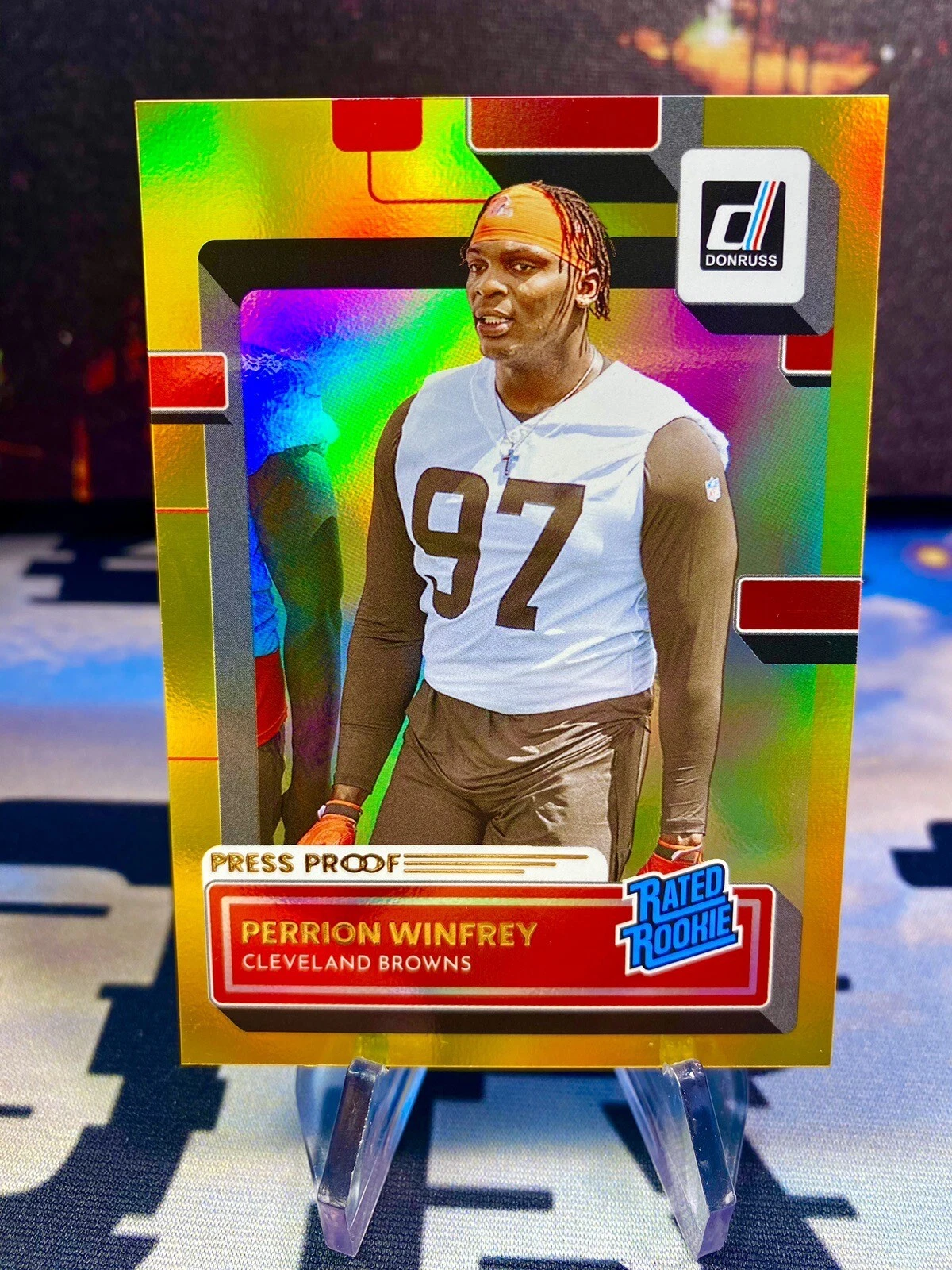 Tyrion Davis-Price Panini Prestige #393 Gold Premium Xtra Points