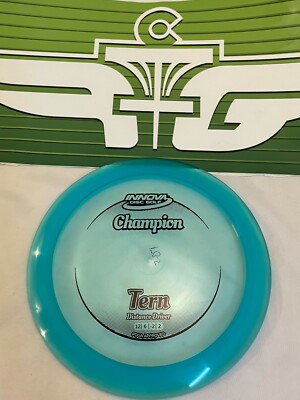 FLY GREEN DISC GOLF INNOVA CHAMPION TERN MAX DISTANCE DRIVER 173g BLUE