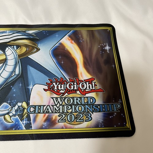 YuGiOh Legendary Magician of Dark Legendary Dragon of White Playmat WCS 2023 JP - Picture 8 of 18
