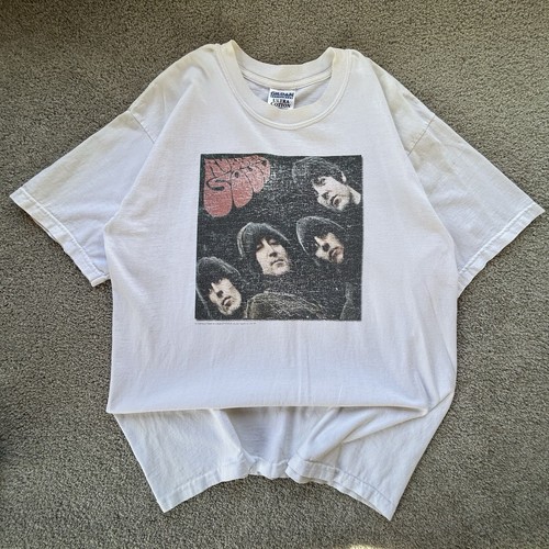 THE BEATLES ビートルズ RUBBER SOUL Tシャツ 90s 白