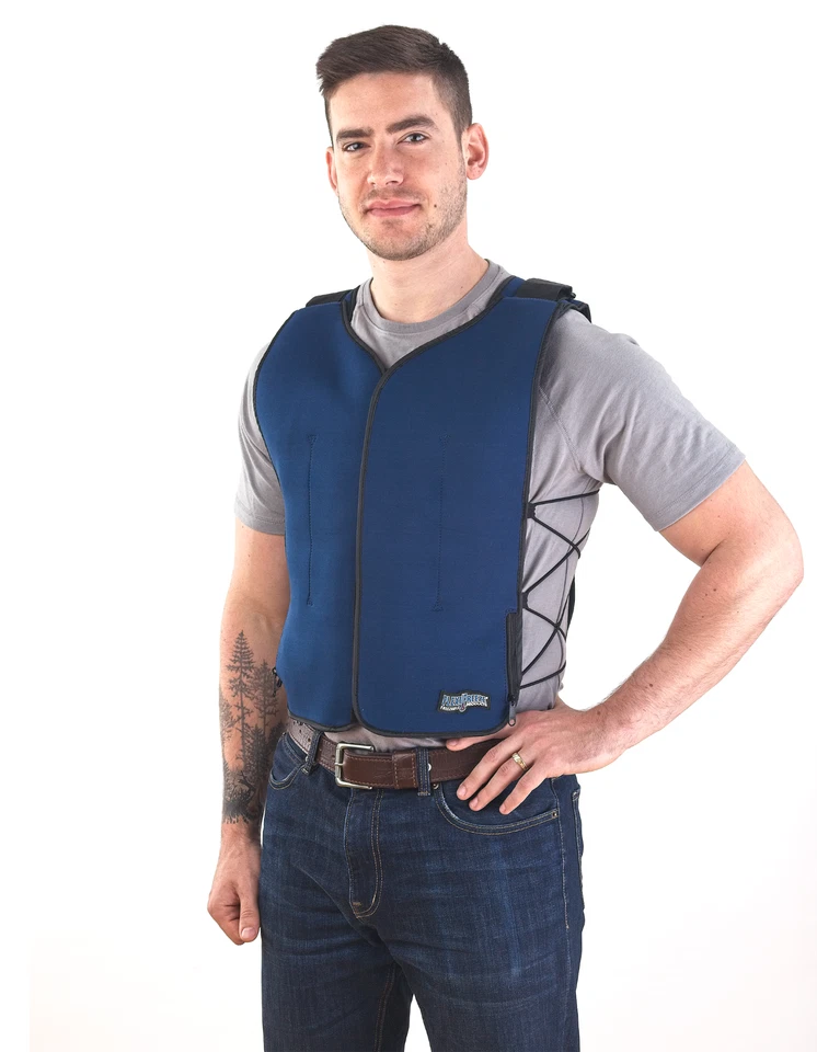 Chaleco de hielo FlexiFreeze - Alivio de calor de enfriamiento personal Foto 3 de 3