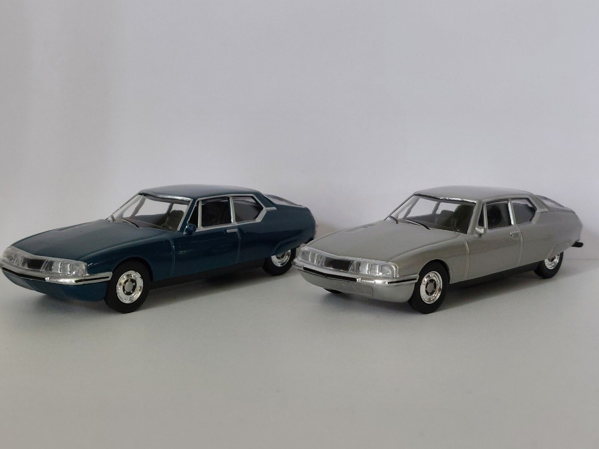 Citroën SM 1972 Bleu métallisé 1/87 - Norev Citroën SM 1972 Bleu métallisé 1/87 - Norev